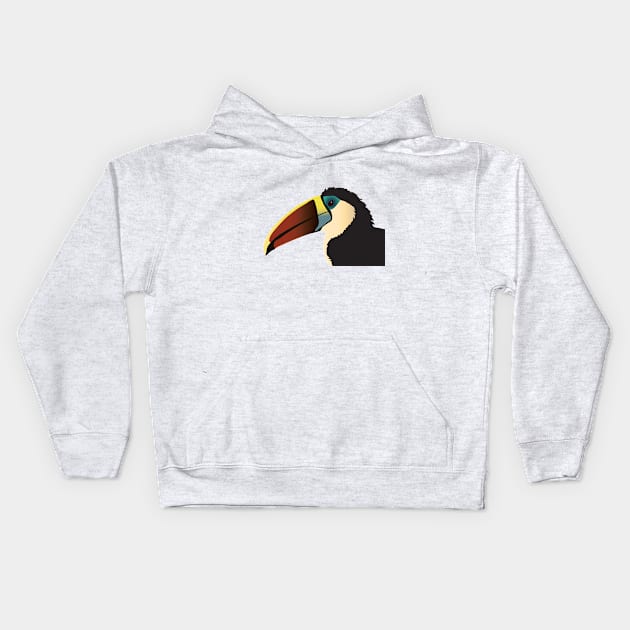 Big beak baby Kids Hoodie by Twarx